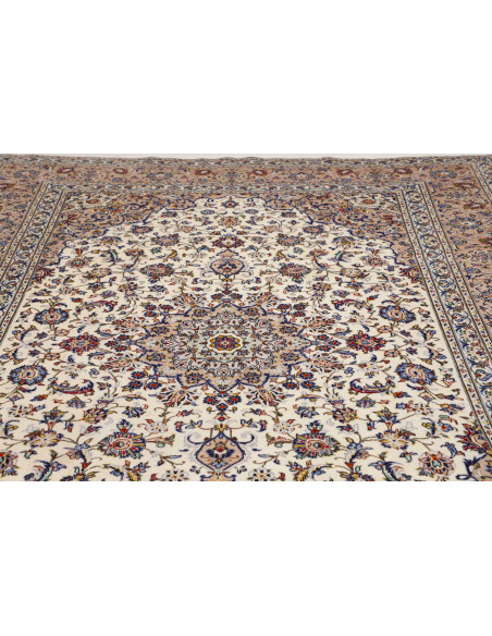 Kashan 243x363 Cm Kashan, Persia, Hand-carded Wool warp: