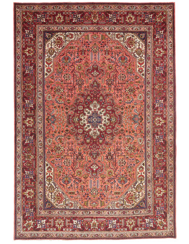 Tabriz 200x294 Cm Tabriz, Persia, Lana Cardata A Mano