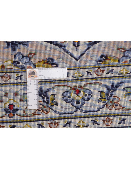 Kashan 243x363 Cm Kashan, Persia, Hand-carded Wool warp: