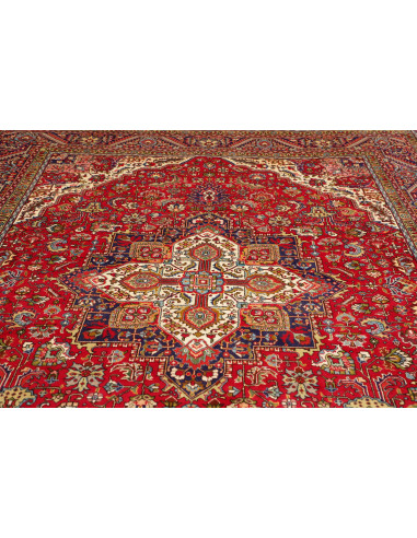 Tabriz 250x338 Cm Tabriz Persia Lana Cardata A Mano Cotone