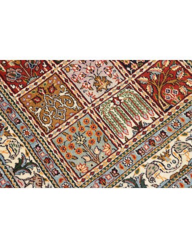 Tappeto Moud Persia azzurro giallo 79x248