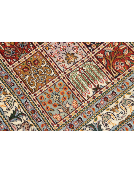 Tappeto Moud Persia azzurro giallo 79x248