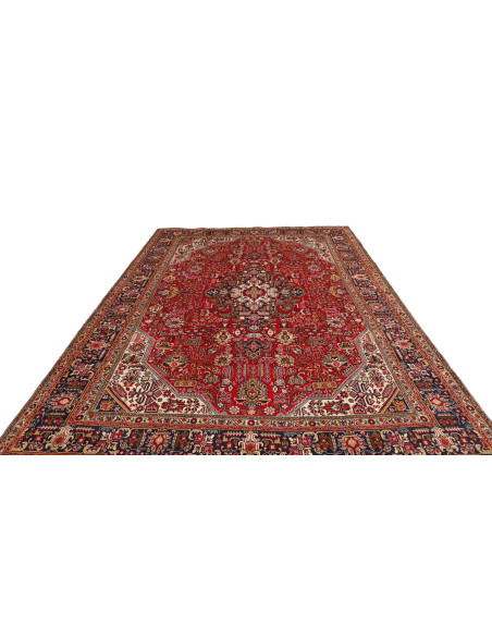 Tabriz 255x345 Cm Tabriz, Persia, Hand-carded Wool warp: