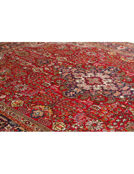 Tabriz 255x345 Cm Tabriz, Persia, Lana Cardata A Mano