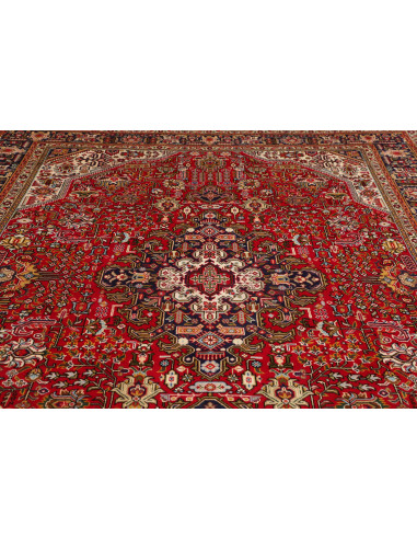 Tabriz 255x345 Cm Tabriz, Persia, Hand-carded Wool warp: