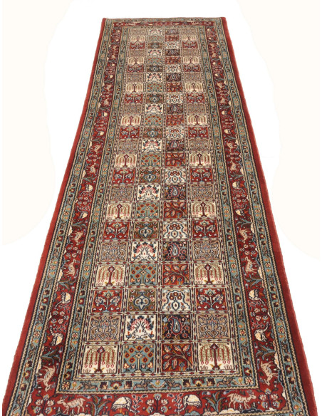 Tappeto Moud Persia azzurro marrone 80x288