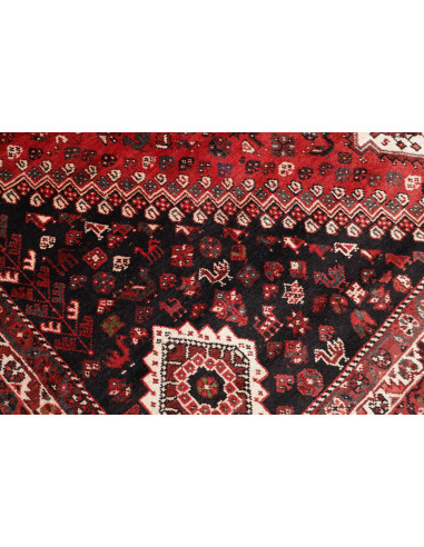 Shiraz 230x323 Cm Shiraz, Persia, Lana Cardata A Mano