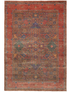 Tappeto Mamlouk Pakistan 205x297 Rosso Terracot