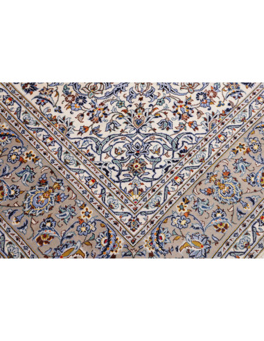 Kashan 300x403 Cm Kashan, Persia, Hand-carded Wool warp: