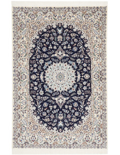 Nain 6la 122x185 Cm Nain 6la, Persia, Hand-carded Wool And