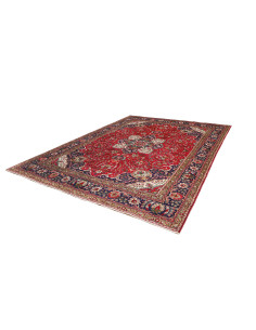 Tabriz 260x336 Cm Tabriz, Persia, Hand-carded Wool warp: 2