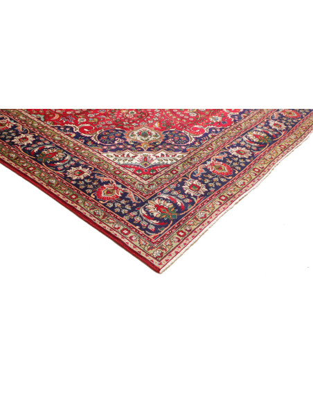 Tabriz 260x336 Cm Tabriz, Persia, Hand-carded Wool warp: