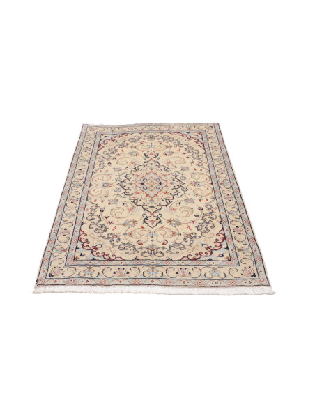 Kashan Fine 96x148 Cm Kashan Fine, Persia, Hand-carded Wool