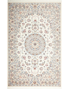 Nain 9la 150x242 Cm Nain 9la, Persia, Lana Cardata A Mano E