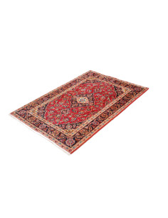 Kashan Fine 97x140 Cm Kashan Fine, Persia, Hand-carded Wool 2