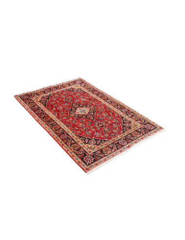 Kashan Fine 97x140 Cm Kashan Fine, Persia, Hand-carded Wool