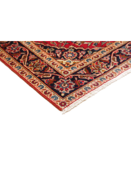 Kashan Fine 97x140 Cm Kashan Fine, Persia, Hand-carded Wool