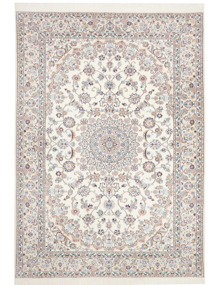 Nain 6la 170x242 Cm Nain 6la, Persia, Hand-carded Wool And
