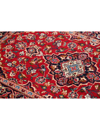 Kashan Fine 98x153 Cm Kashan Fine, Persia, Hand-carded Wool