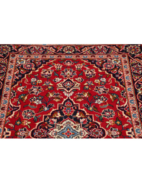 Kashan Fine 98x153 Cm Kashan Fine, Persia, Hand-carded Wool