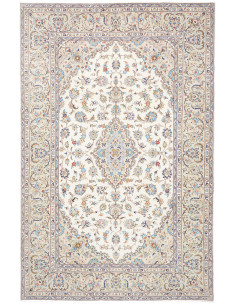Tappeto Kashan Persia 190x300 Avorio Crema Beig