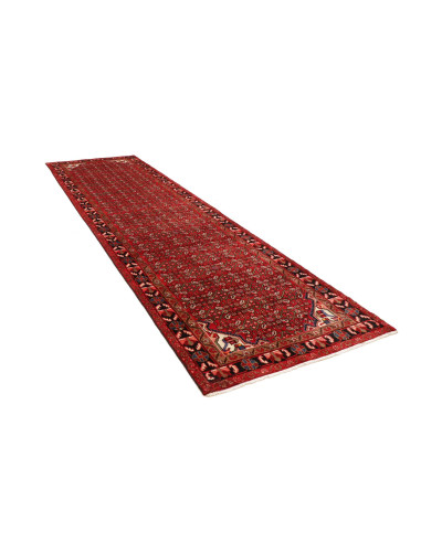 Hamadan 117x412 Cm Hamadan, Persia, Lana Cardata A Mano,