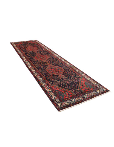 Hamadan 110x360 Cm Hamadan Persia Lana Cardata A Mano Cotone
