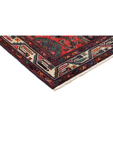 Hamadan 110x360 Cm Hamadan Persia Lana Cardata A Mano Cotone
