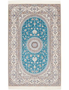 Nain 6la 128x200 Cm Nain 6la Persia Lana Cardata A Mano Seta