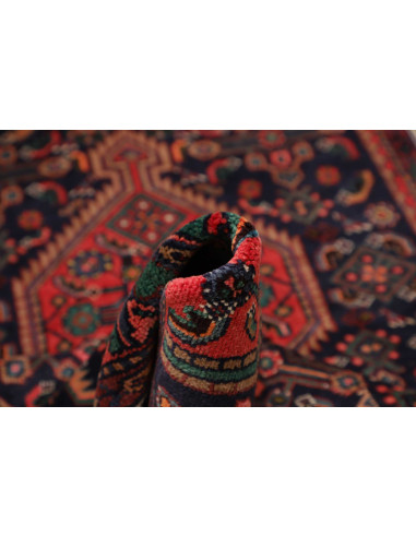 Hamadan 110x360 Cm Hamadan Persia Lana Cardata A Mano Cotone