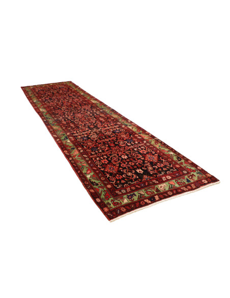 Hamadan 115x426 Cm Hamadan, Persia, Hand-carded Wool On