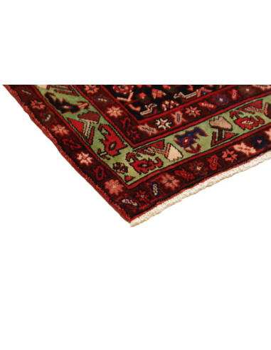Hamadan 115x426 Cm Hamadan, Persia, Lana Cardata A Mano Su