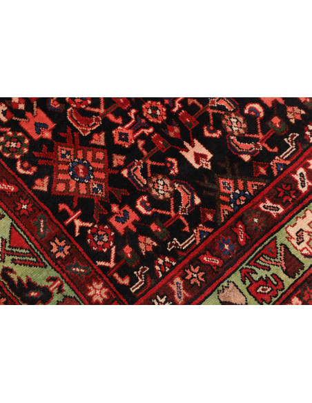 Hamadan 115x426 Cm Hamadan, Persia, Lana Cardata A Mano Su