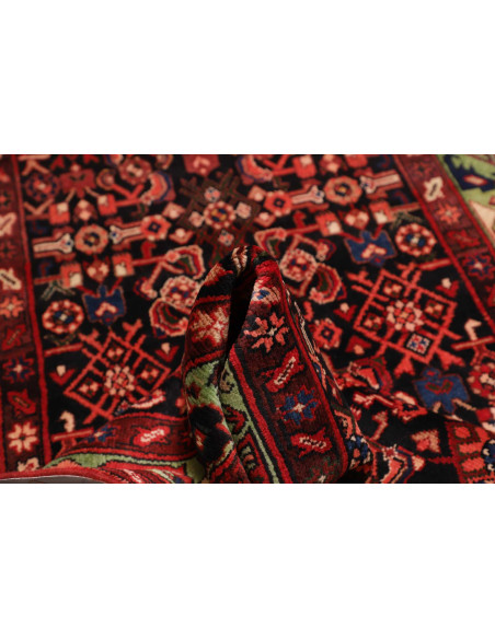 Hamadan 115x426 Cm Hamadan, Persia, Hand-carded Wool On