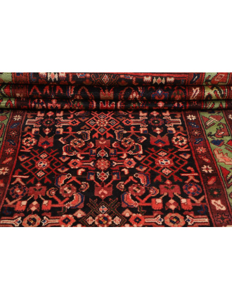 Hamadan 115x426 Cm Hamadan, Persia, Hand-carded Wool On