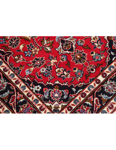 Kashan Fine 100x145 Cm Kashan Fine Persia Hand-spun Wool,