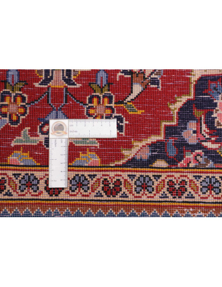 Kashan Fine 100x145 Cm Kashan Fine Persia Hand-spun Wool,