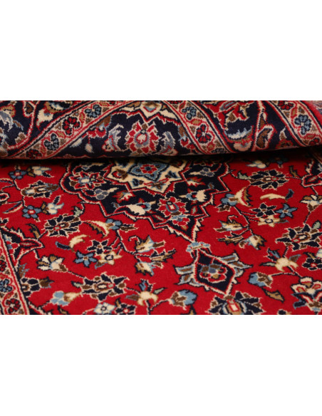 Kashan Fine 97x146 Cm Kashan Fine, Persia, Hand-carded Wool