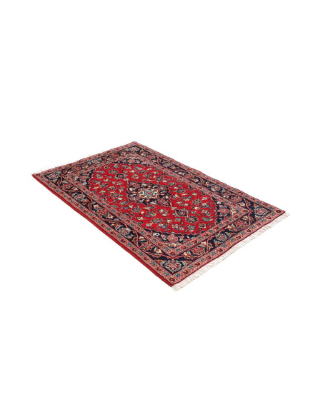 Kashan Fine 96x144 Cm Kashan Fine, Persia, Hand-carded Wool