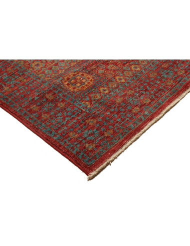 Tappeto Mamlouk Pakistan 82x391 Rosso Terracott