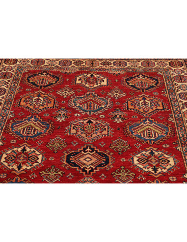 Kazak Fine 143x205 Cm Kazak Fine Pakistan Hand-carded Wool