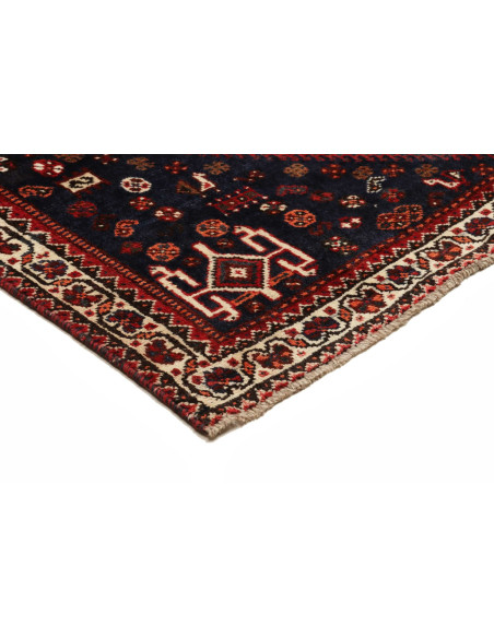 Rug Shiraz Persia maroon grey 164x252