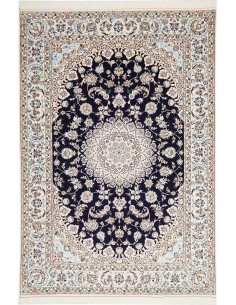 Nain 6la 158x231 Cm Nain 6la, Persia, Lana E Seta, Annodato