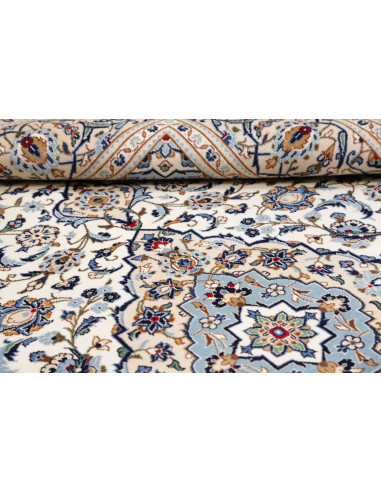 Kashan 200x295 Cm Kashan, Persia, Hand-carded Wool warp: