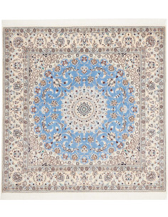 Nain 6la 151x154 Cm Nain 6la, Persia, Hand-carded Wool And