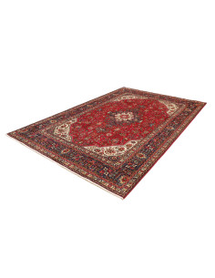 Tabriz 200x290 Cm Tabriz, Persia, Hand-carded Wool warp: 2