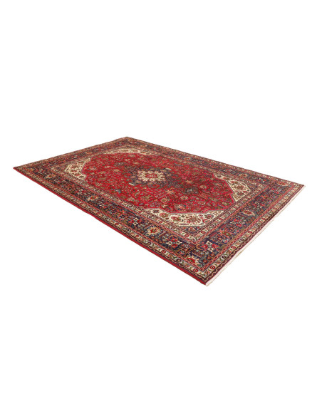 Tabriz 200x290 Cm Tabriz, Persia, Hand-carded Wool warp: