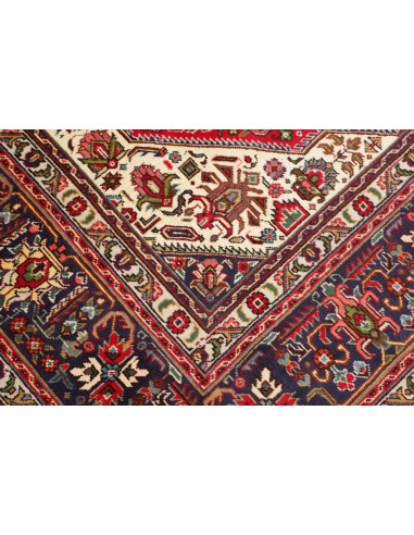 Tabriz 200x290 Cm Tabriz, Persia, Hand-carded Wool warp: