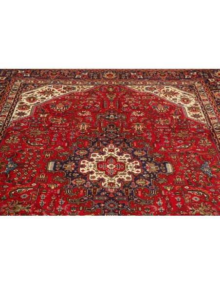 Tabriz 200x290 Cm Tabriz, Persia, Hand-carded Wool warp: