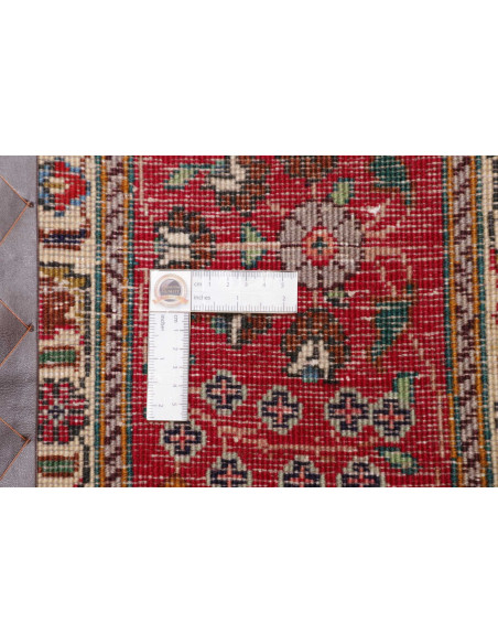 Tabriz 200x290 Cm Tabriz, Persia, Hand-carded Wool warp:
